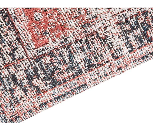 Beliani Alfombra de pelo corto ATTERA 200x300 Rojo