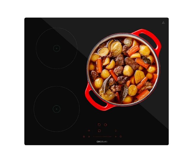 Cecotec Placa de inducción Bolero Squad I 3200 Negro