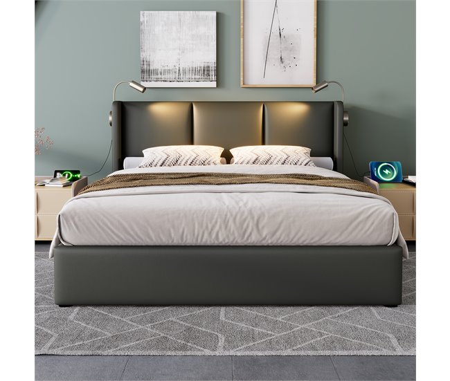 Canapés abatibles Gris