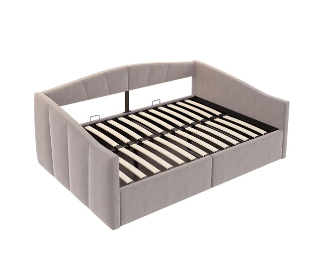 Canapés abatibles Gris Claro