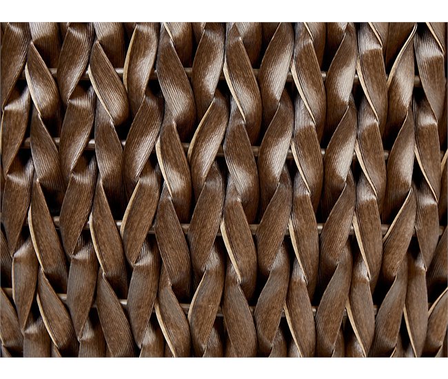 Beliani Conjunto de 2 macetas CEDRUS Marron