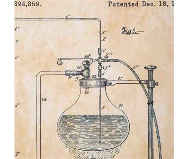 Cuadro madera y tela Multicolor