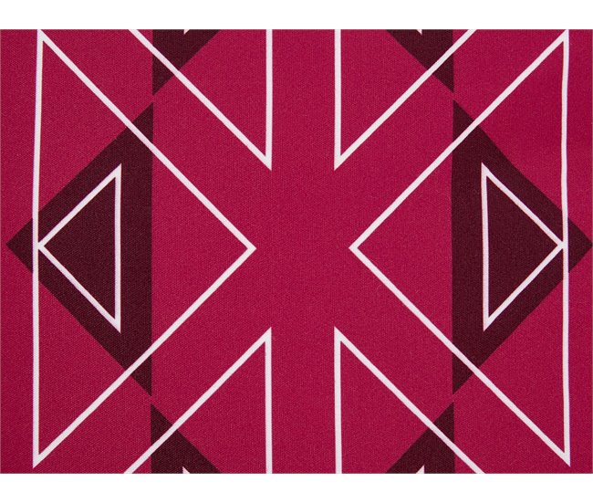 Beliani Cojín de jardín MEZZANO Fucsia