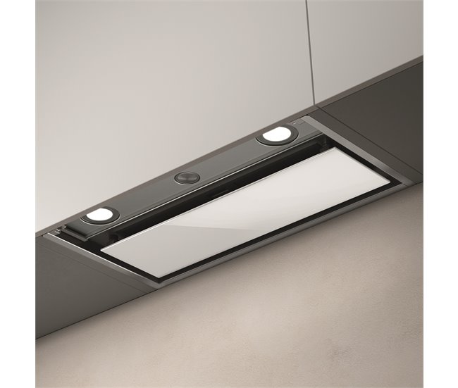 Campana de encastre TURBOAIR FACILE PLUS IXGL/A Inox