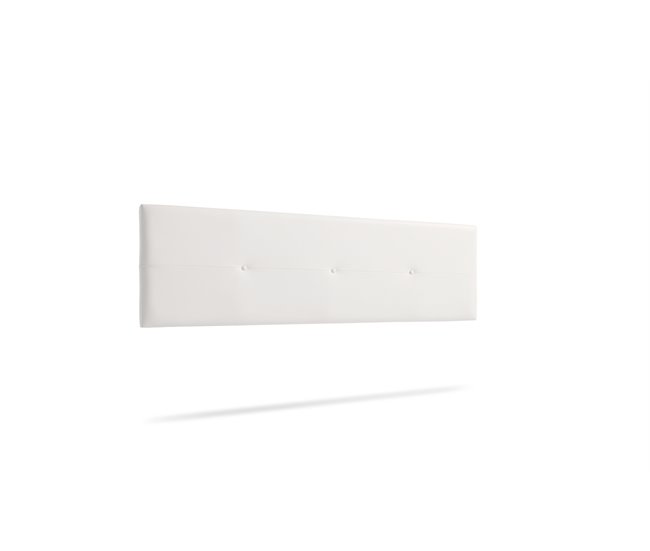 CABECERO TAPIZADO NAPOLI POLIPIEL  - Moonia 190 Blanco