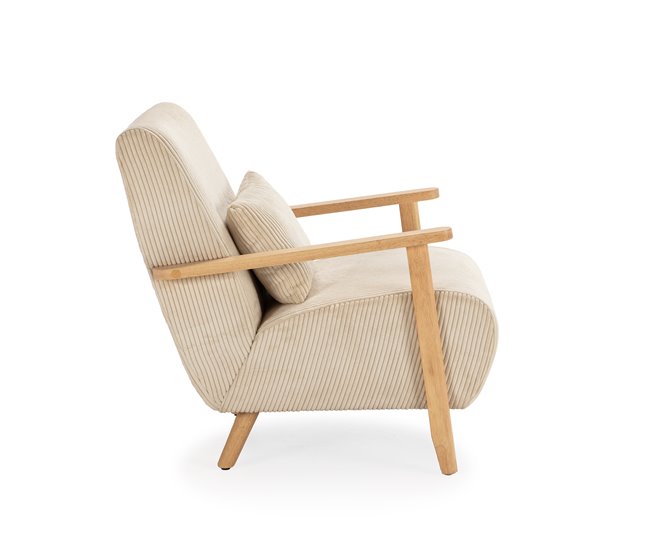 Sillón decorativo BONNIE Beige