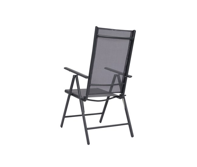 Silla de jardín ABRIL color gris  Gris Oscuro