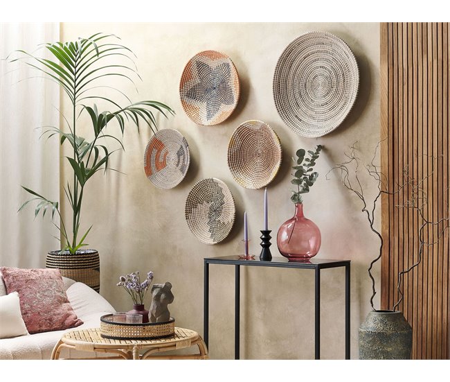 Beliani Decoración de pared PARORE Beige