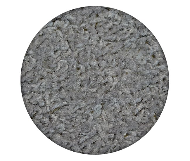 Alfombra ETON círculo 170x170 Gris