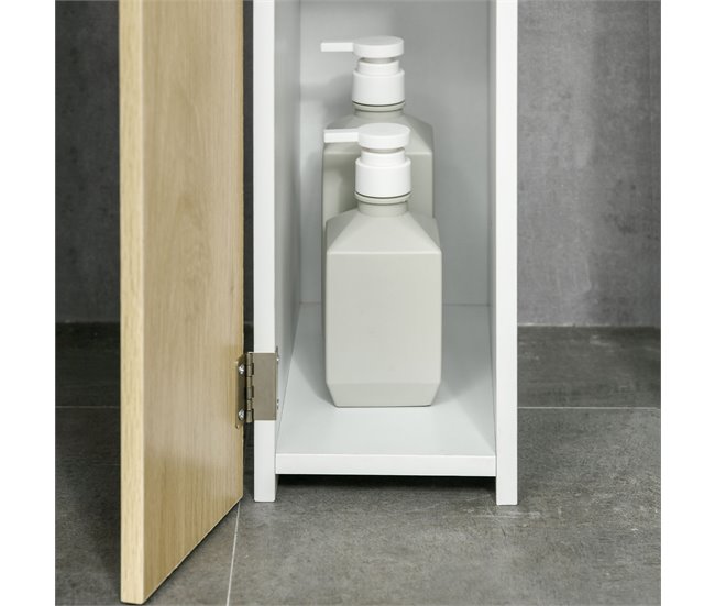 Armario de Baño kleankin 834-456BK 15 Marron