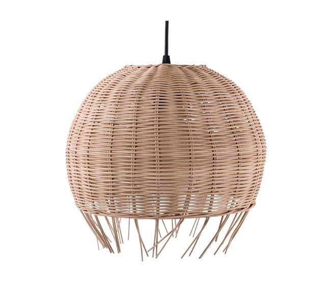 Beliani Lámpara colgante DRINO Natural