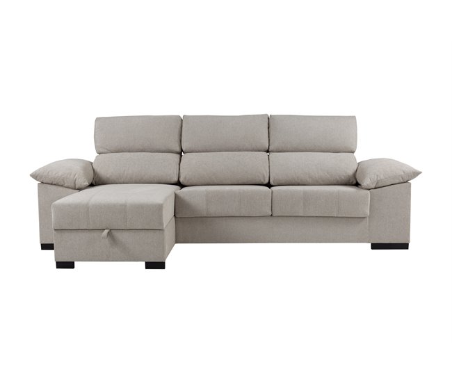 Chaise longue LUCAS Beige