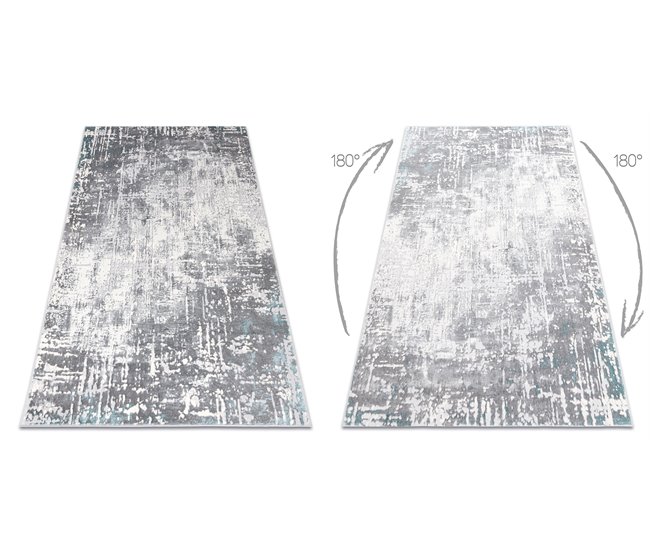 Alfombra CORE W9782 - estructural 120x170 Gris