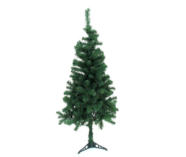 Conforama Árbol de Navidad Verde PVC Polietileno 90 x 90 x 180 cm