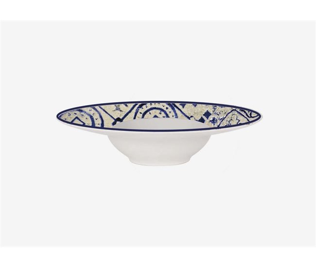 Plato risotto ALTAMIRA/JAMEO/DRACH marca LA MEDITERRÁNEA 28cm Azul