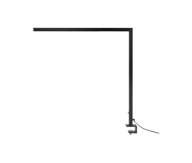 Beliani Lámpara de mesa VOLANS Negro