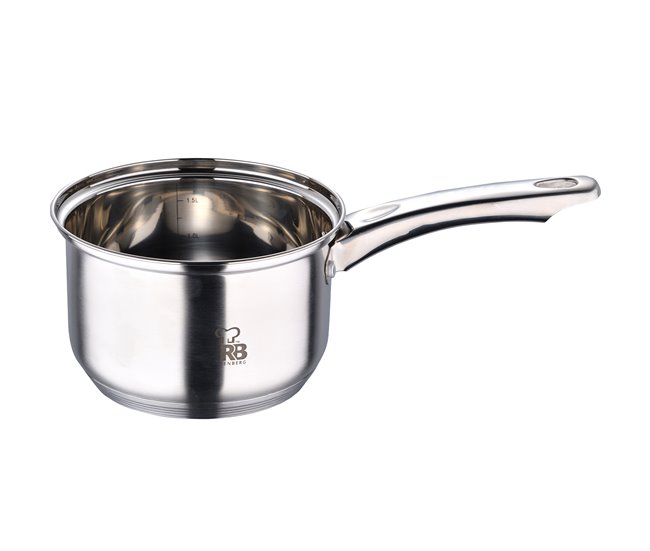 Set de batería de cocina ALEXANDER 7 piezas marca BERGNER  Inox