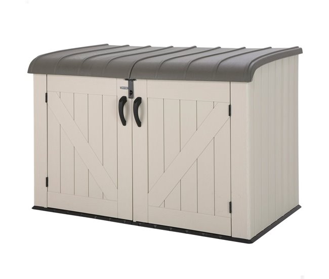 Arcón para exterior ultrarresistente Lifetime uv100 Beige