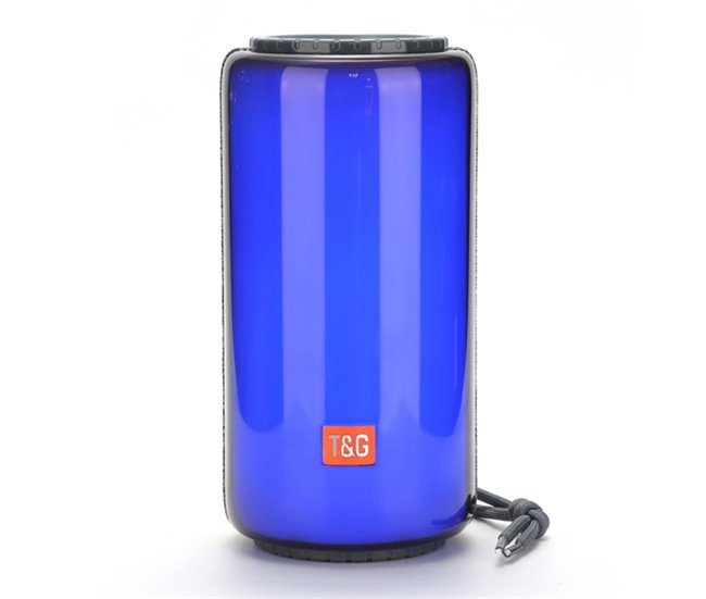 Altavoz Bluetooth 5.3 de 10W con iluminación RGB dinámica 639 Azul