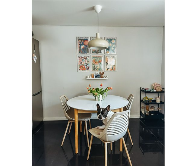 Beliani Silla de comedor MONTELLO Beige