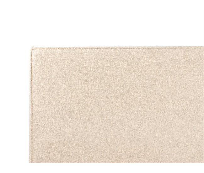 Beliani Cama con almacenaje Bouclé MOISSAC 177x224 Beige