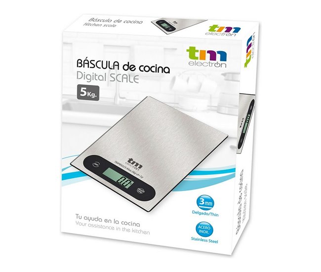 Báscula de Cocina Gris