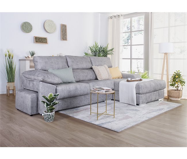 Chaise longue DANIELA II Gris