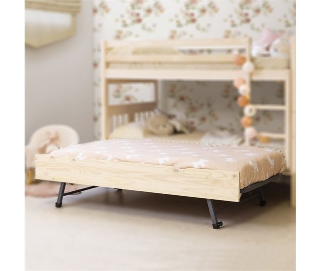 Cama de arrastre elevable Beige