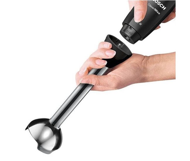 Batidora Bosch Clevermixx 600W Cuchillas Quattroblade Inox