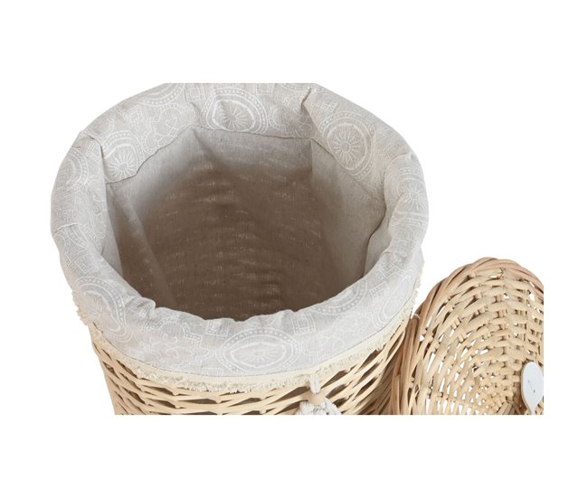Cesto para la Ropa Sucia Natural