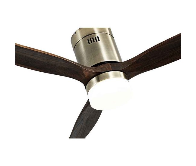 Ventilador De Techo Metal Serie Aguilã³n Dorado