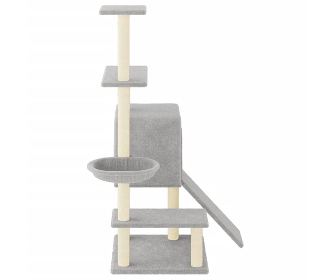 Árbol Para Gatos Gris