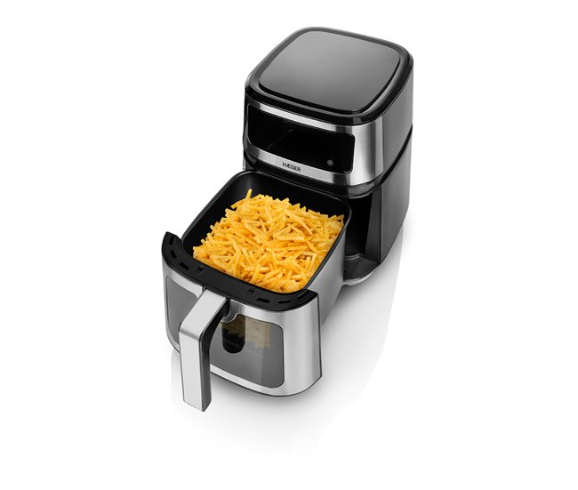 Freidora Sin Aceite Digital Haeger Cook Mate - 5 L Aluminio