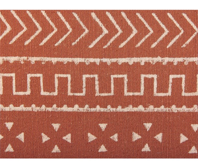 Beliani Cojín decorativo ORLAYA Naranja