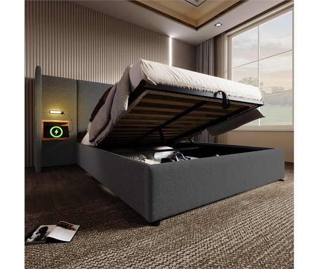 Canapés abatibles Gris