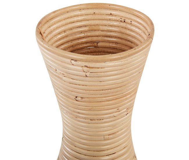 Beliani Jarrón decorativo TRINISA Natural