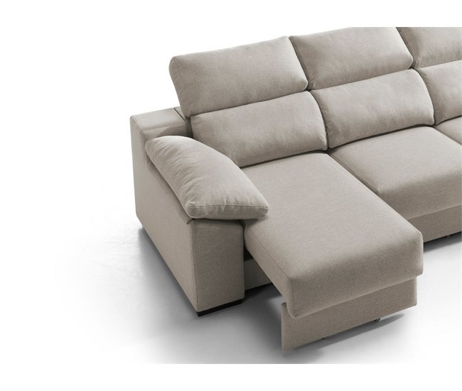 Sofá 3 plazas XL KLEE color beige Crudo