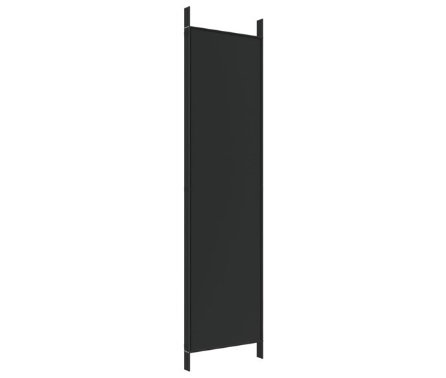 Biombo - Separador Divisor de 4 paneles Negro