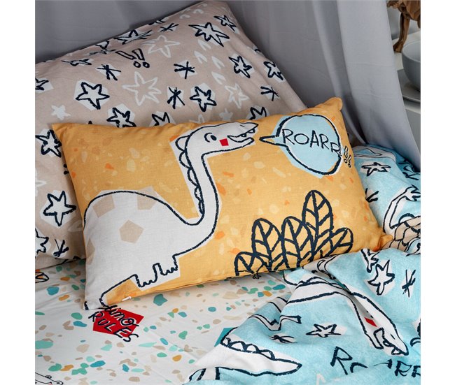 Funda de cojín Moshi Moshi Dino Friends Multicolor