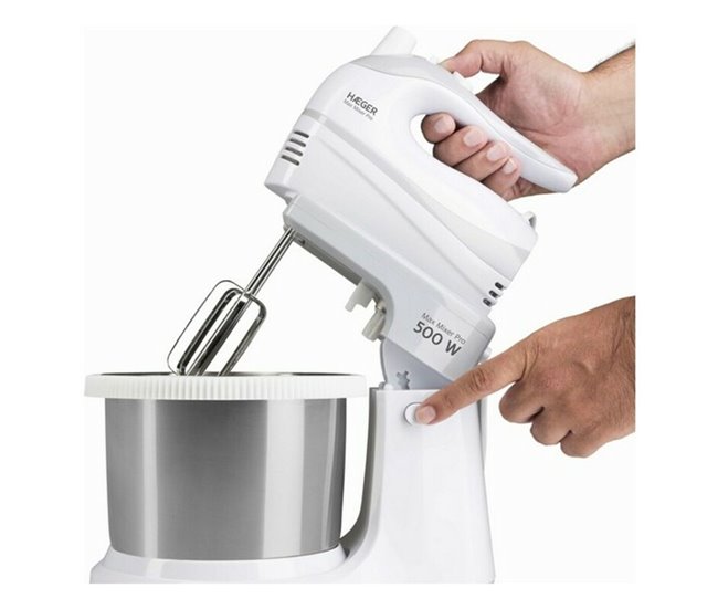 Batidora-Amasadora con Bol BL-5BW.009A MAX MIXER PRO Blanco
