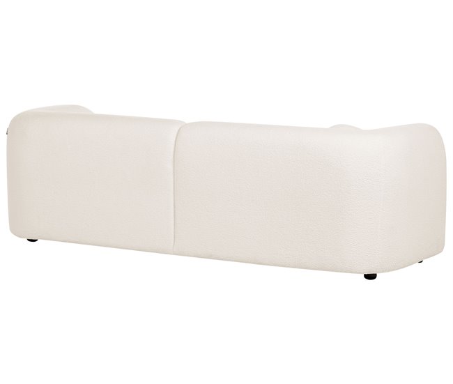 Beliani Conjunto de sofás LEIREN Blanco