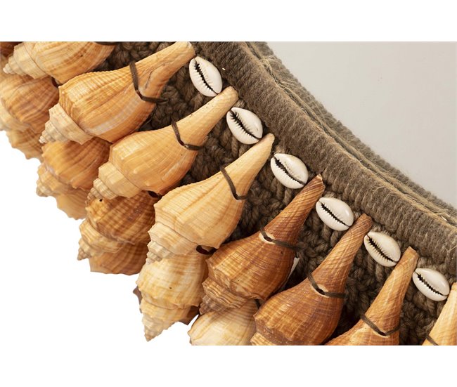 Espejo Metal Adda Home Marron