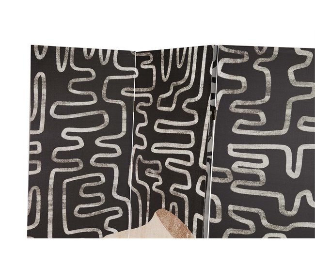 Biombo Lienzo Adda Home Beige