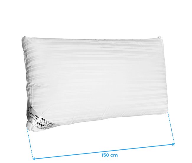 Almohada Élite con Funda Fibra Ergotex 150x35 Blanco