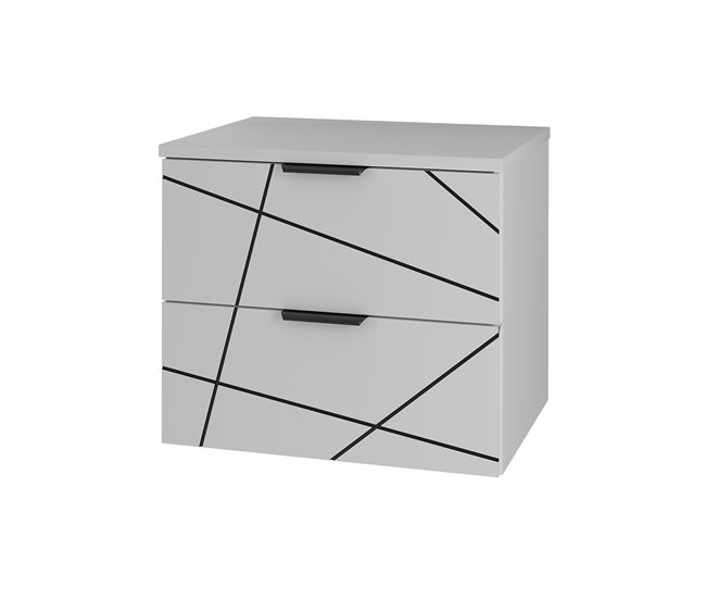 Mueble bajo lavabo encimera Teren 60 Blanco