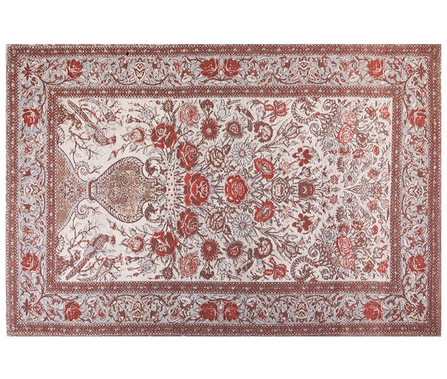 Beliani Alfombra de pelo corto BINNISZ 200x300 Multicolor