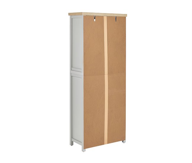 Beliani Estante para libros CLIO 72 Gris Claro