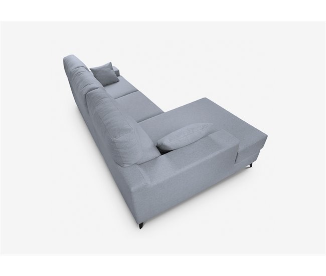 Chaise longue NOELIA 3 plazas Azul Claro