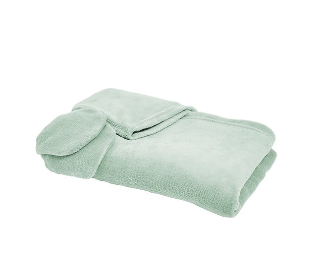 Conforama Perfecto para cubrirse en el sofá.180 gramos m2 de calidad .Medida única 120x160cm + manoplas y capucha. 8 colores disponibles