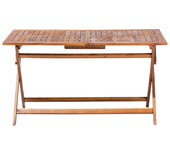 Beliani Conjunto de comedor CENTO Marron
